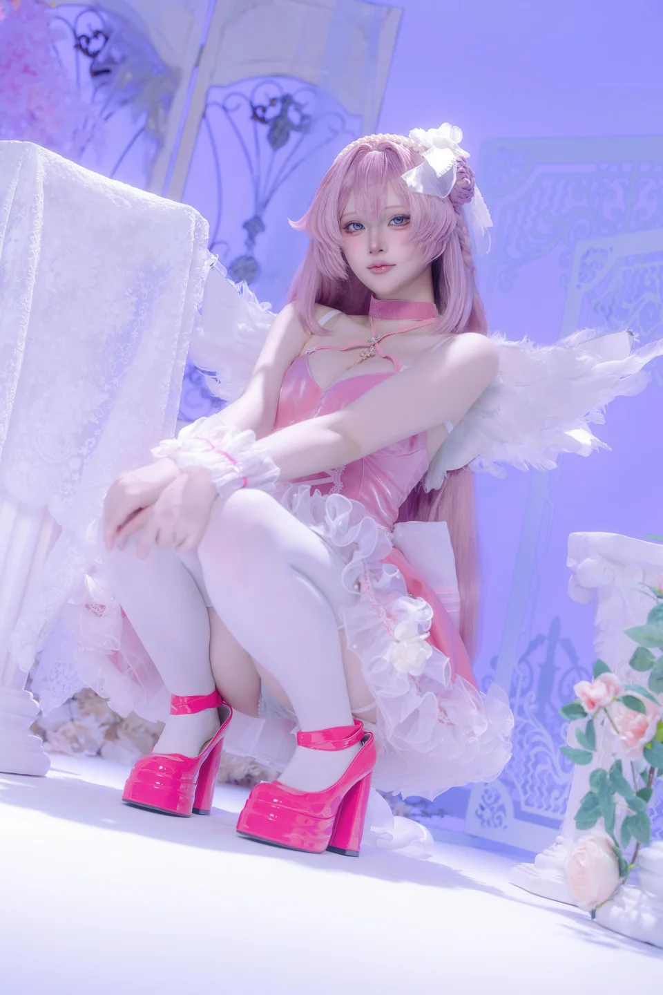 屿鱼 - No.076 桃乐丝 黎明派对 [63P-403MB] tg@simisebaisi 【丝足阁】006.webp